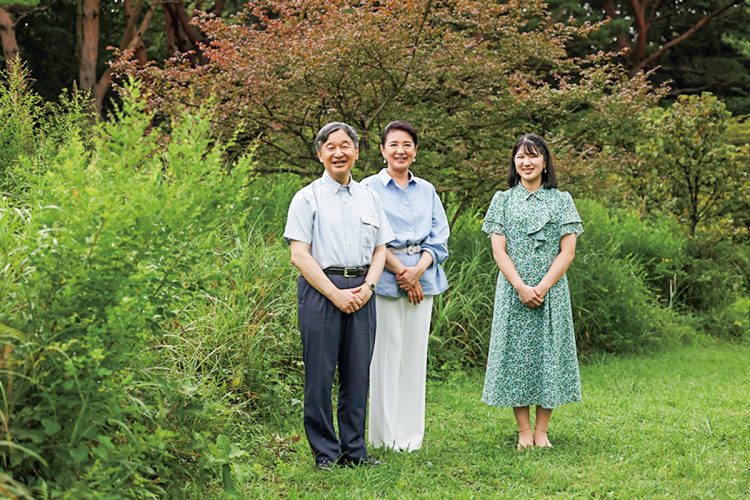 ご一家は例年、夏に滞在される（2023年8月。写真／JMPA）