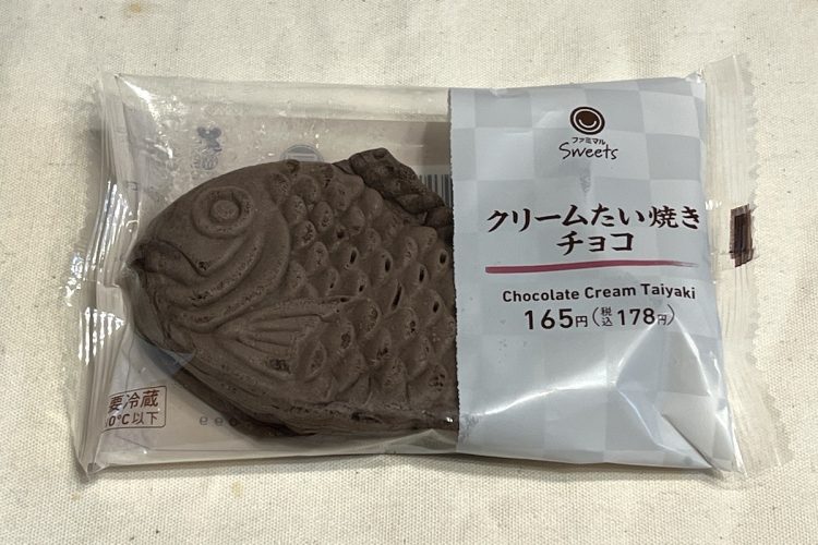 ファミリーマート『クリームたい焼きチョコ』。178円