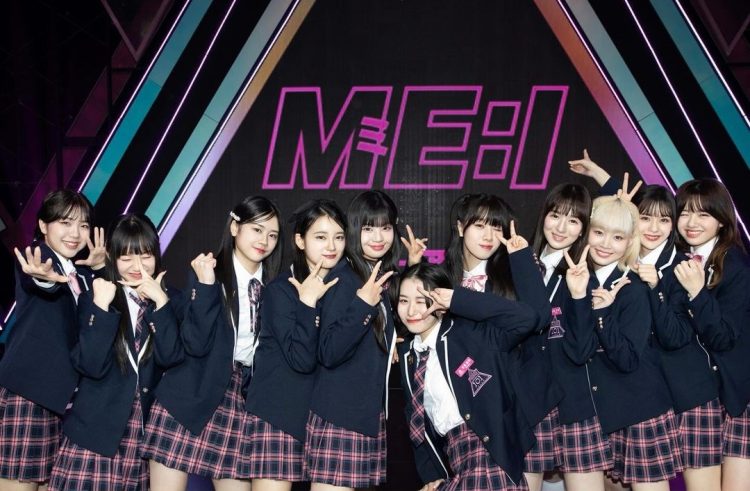 昨年末の日本を熱狂させた“日プ”からは11人のアイドルグループ『ME:I』が誕生（写真は公式インスタグラムより）