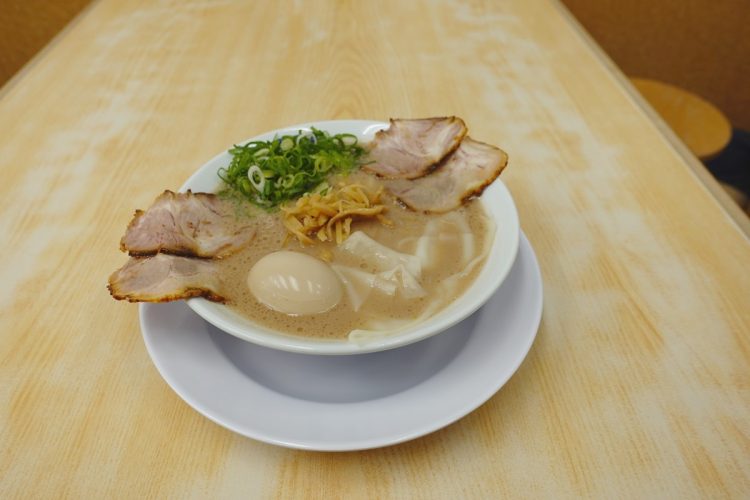 麺の茹で加減は「ずんだれ」がおすすめ。スープによく合う