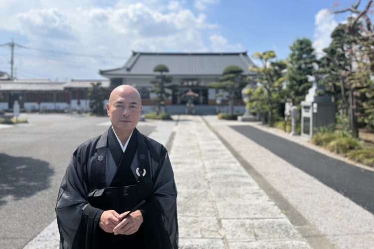 埼玉県熊谷市にある曹洞宗見性院の橋本英樹住職