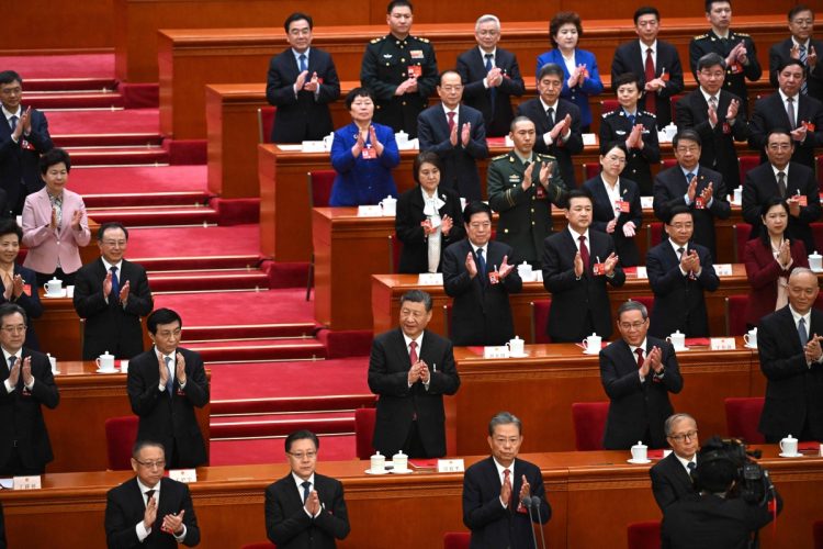 3月11日に閉幕した全国人民代表大会（全人代（AFP=時事）