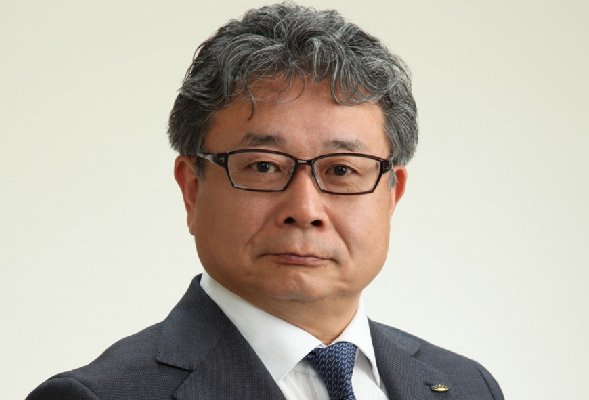 朝日新聞の社長に就任する角田克専務（時事通信フォト／同社提供）