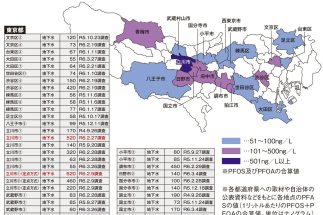 PFAS全国汚染マップ