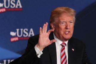 トランプ大統領の関税政策に中国はどう対抗するのか（Getty Images）