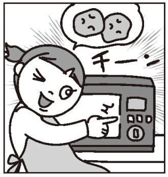 料理の下ごしらえに電子レンジを使う→年間約860円節約