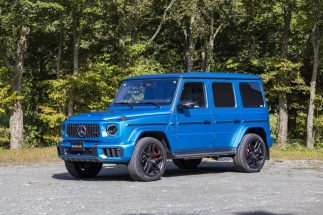 Gクラスの最高峰「メルセデスAMG G63ローンチエディション」。最高出力は585馬力とAMGらしくハイパフォーマンスを発揮する人気のモデル