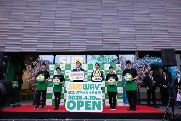 店長・社員以外のすべての従業員をタイミーワーカーで営業するモデル店「サブウェイ ヨコハマベイサイド本店」