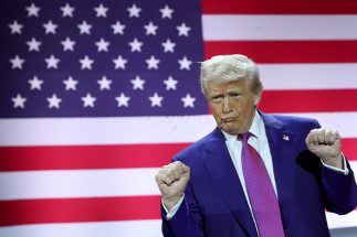 トランプ米大統領の政策が造船株投資の強烈な追い風に（Getty Images）