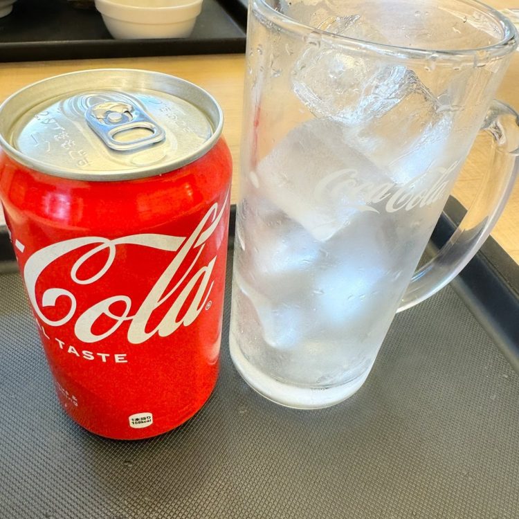 松屋ではコーラが100円！（松屋公式Xより）