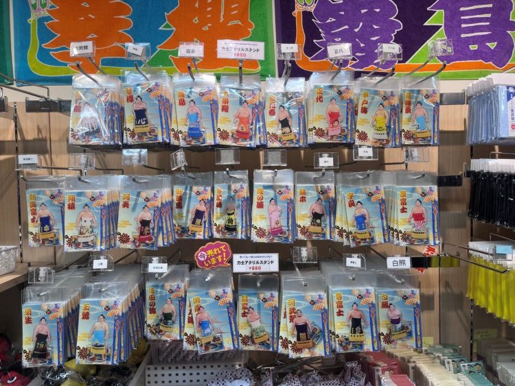 力士アクリルスタンも売り切れに