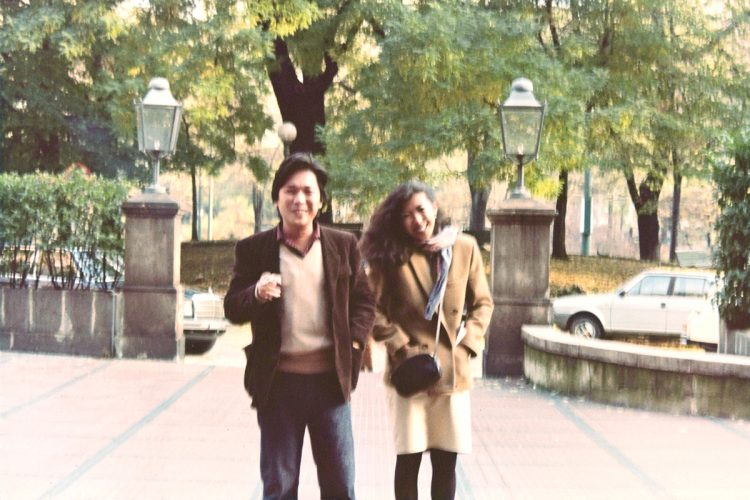 ドン小西夫妻の若かりし頃の写真（本人提供）
