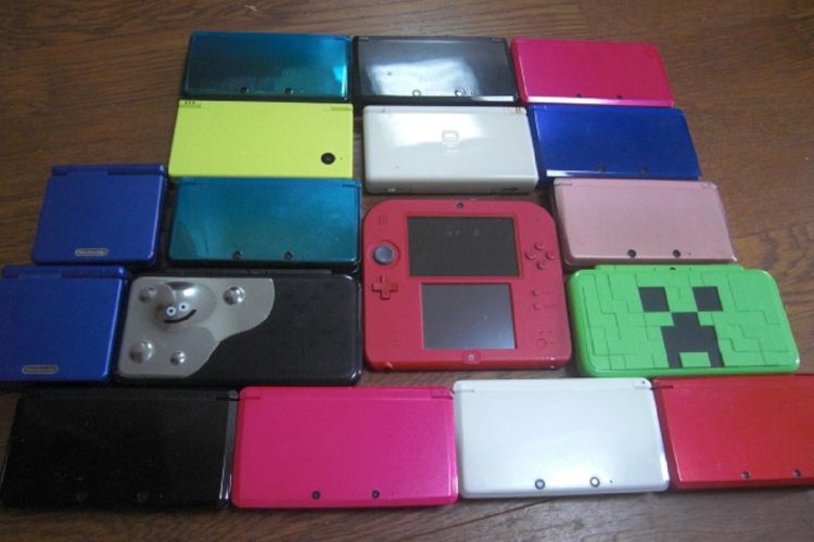 筆者が揃えた15台のニンテンドー3DS