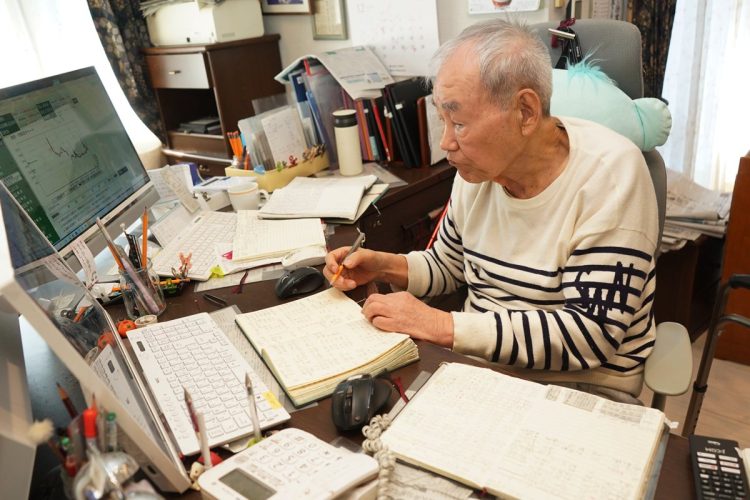 トレードアイデアが詰まっている「シゲルさんノート」