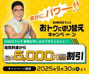 ENEOSでんき おトクに切り替えキャンペーン