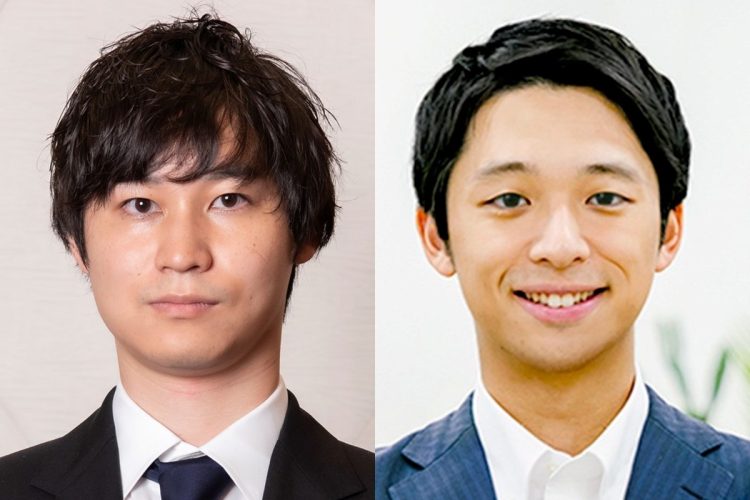M&A総研創業者・佐上峻作氏(左)とタイミー社長・小川嶺氏(会社ホームページより)