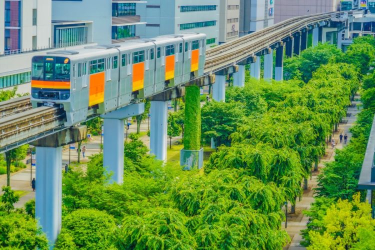 ワーストランキングに入る「モノレール沿線の駅」も(写真:イメージマート)