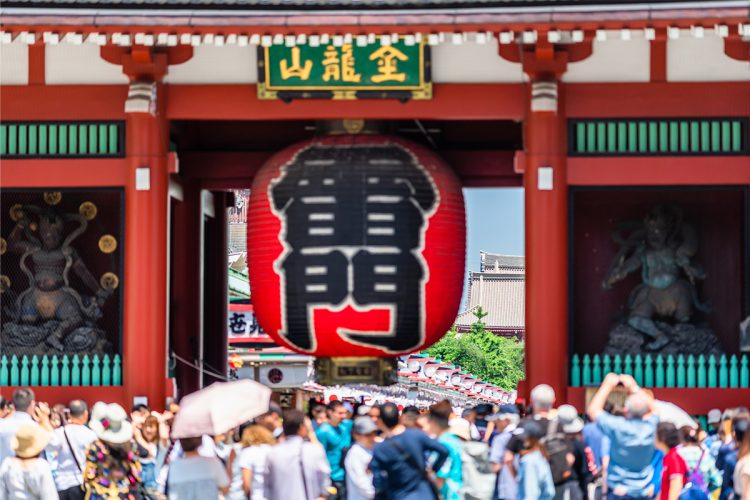 浅草では路線価が29%も上昇(写真:イメージマート)