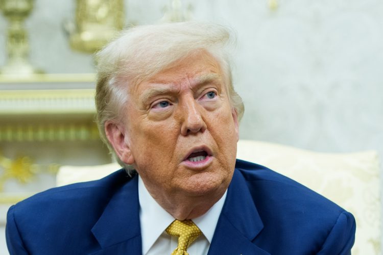 トランプ大統領の言動が株式市場の波乱要因に（CNP／時事通信フォト）
