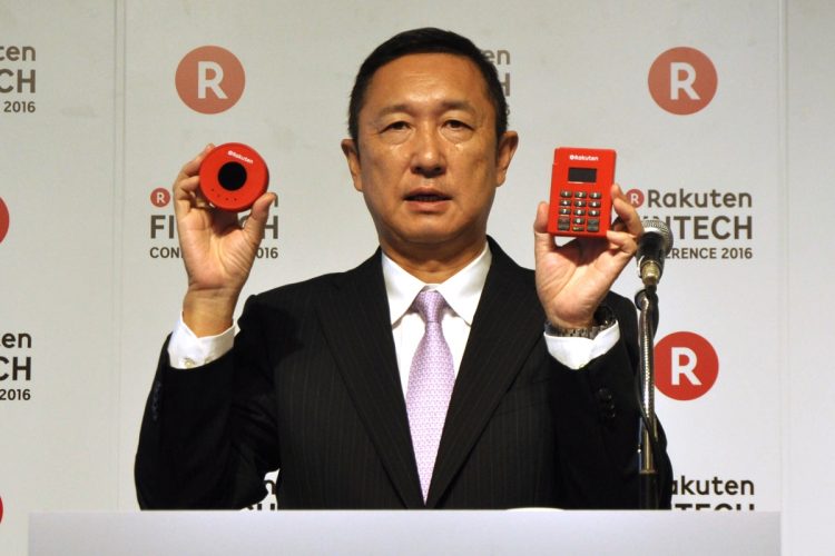 楽天グループ元副会長の穂坂雅之氏(2016年撮影/時事通信フォト)