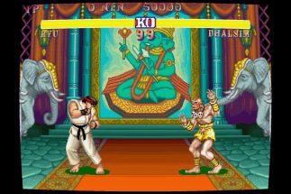 ゲーセンで初対面の相手との対戦プレイにアドレナリン出まくりだった『ストリートファイターII』（プレスリリースより）