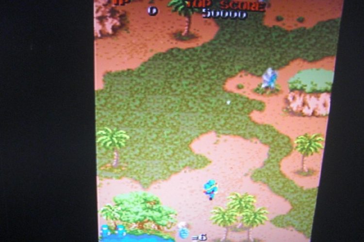 かつて筆者が1ゲーム50円でプレイしていた『戦場の狼』