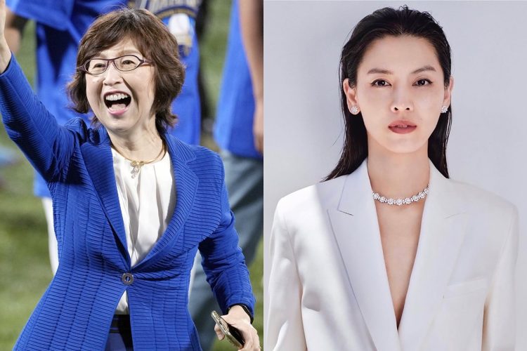 女性株長者たちの錚々たる顔ぶれ(左から南場智子氏/共同通信社、申真衣氏/インスタグラムより)