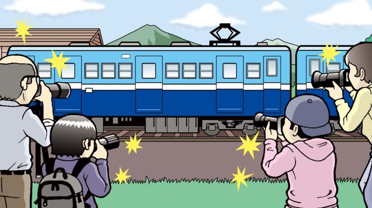オバ記者こと野原広子さんは“撮る”より“乗る”方が好き（イラスト：イメージマート）
