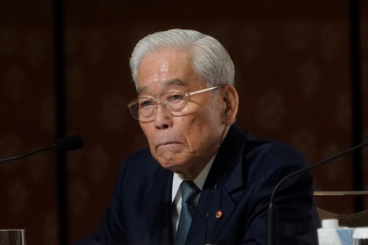 日枝久氏の責任問題はどう決着するか（時事通信フォト）