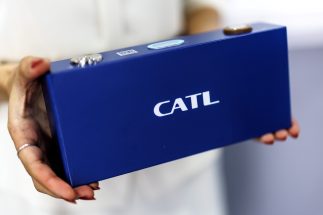 中国の成長戦略の後押しを受ける企業は（CATLはEV用バッテリー世界最大手。Getty Images）