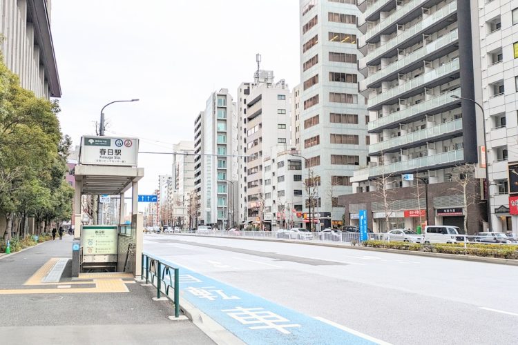 街の景観が大きく変わりつつある「春日」がランクイン