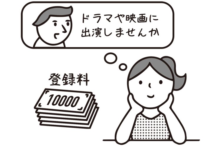 半年以上経っても仕事はなかった…（イラスト／大野文彰）