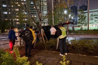晴海フラッグで横行する中国人グループによる“違法民泊”や“白タク”　グループ代表は直撃に「警察呼べよ」「やってるよ、何？」「家賃は月600万円だよ」と開き直り