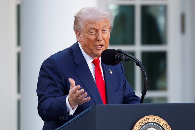 米国側の対抗策は限られる（トランプ大統領。Getty Images）