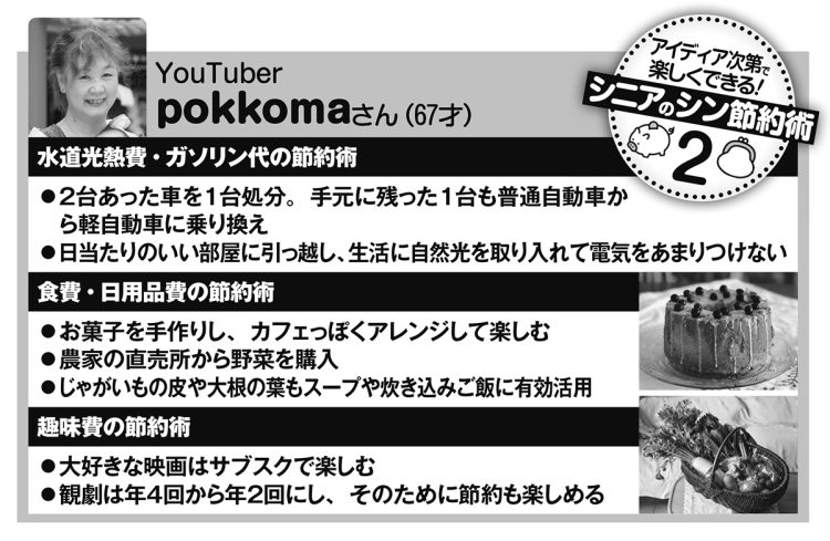 pokkomaさんの節約術
