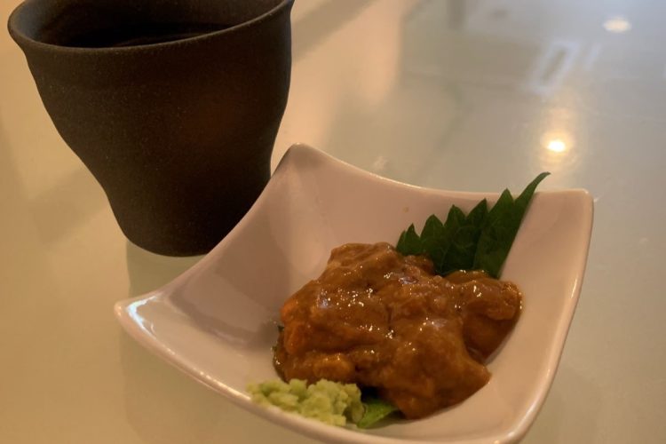 ついに頼んでしまった大好物の塩うに