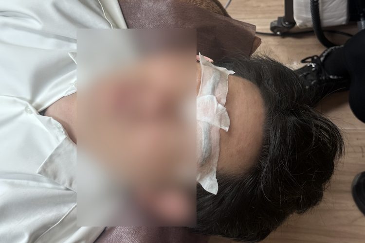 最後はパック。眉をここまで労ったことはかつてない