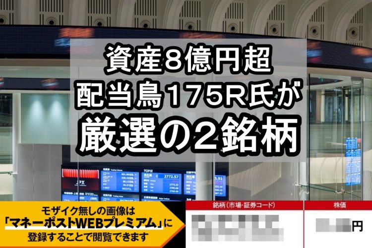 資産8億円超・配当鳥175R氏が「先回り投資」向き2銘柄を厳選(写真:イメージマート)