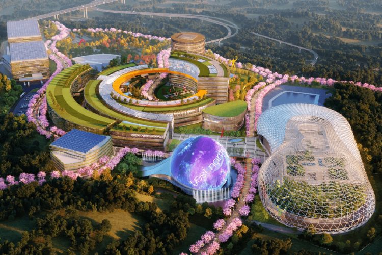 みんなで大家さんの“成田プロジェクト”の変遷とは（「ゲートウェイ成田」完成イメージ図。ホームページより）