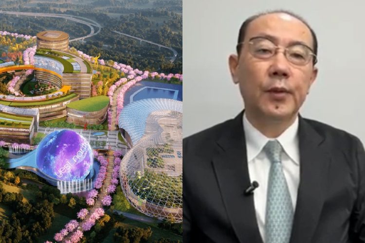 みんなで大家さん騒動はどう着地するのか（左は「ゲートウェイ成田」の完成イメージ図、右は柳瀬健一・代表／ホームページより）