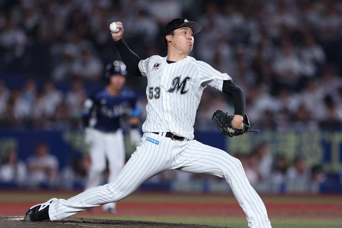 年俸600万円ながら救援でも先発でも結果を残したロッテ・木村優人(時事通信フォト)