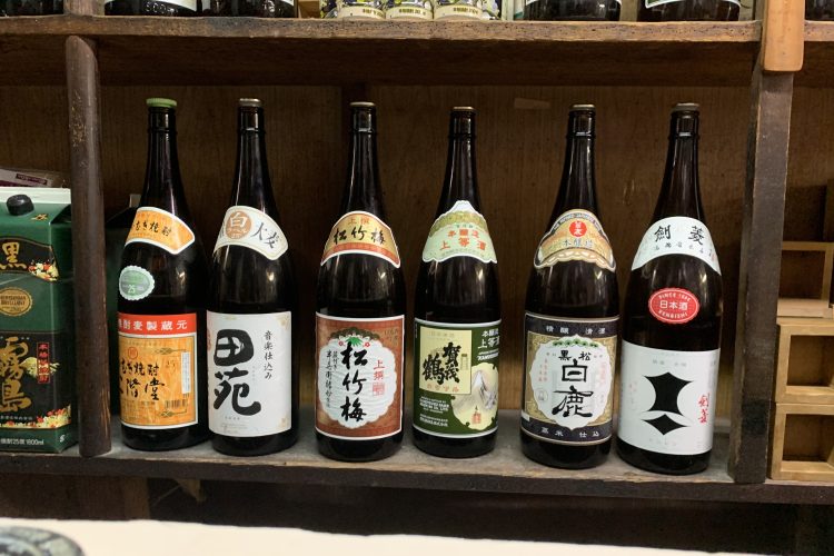 もちろん焼酎や日本酒もある