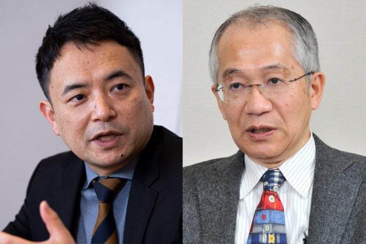 社会学者の橋爪大三郎氏（右）とジャーナリスト・峯村健司氏が2026年の中国について語り合った