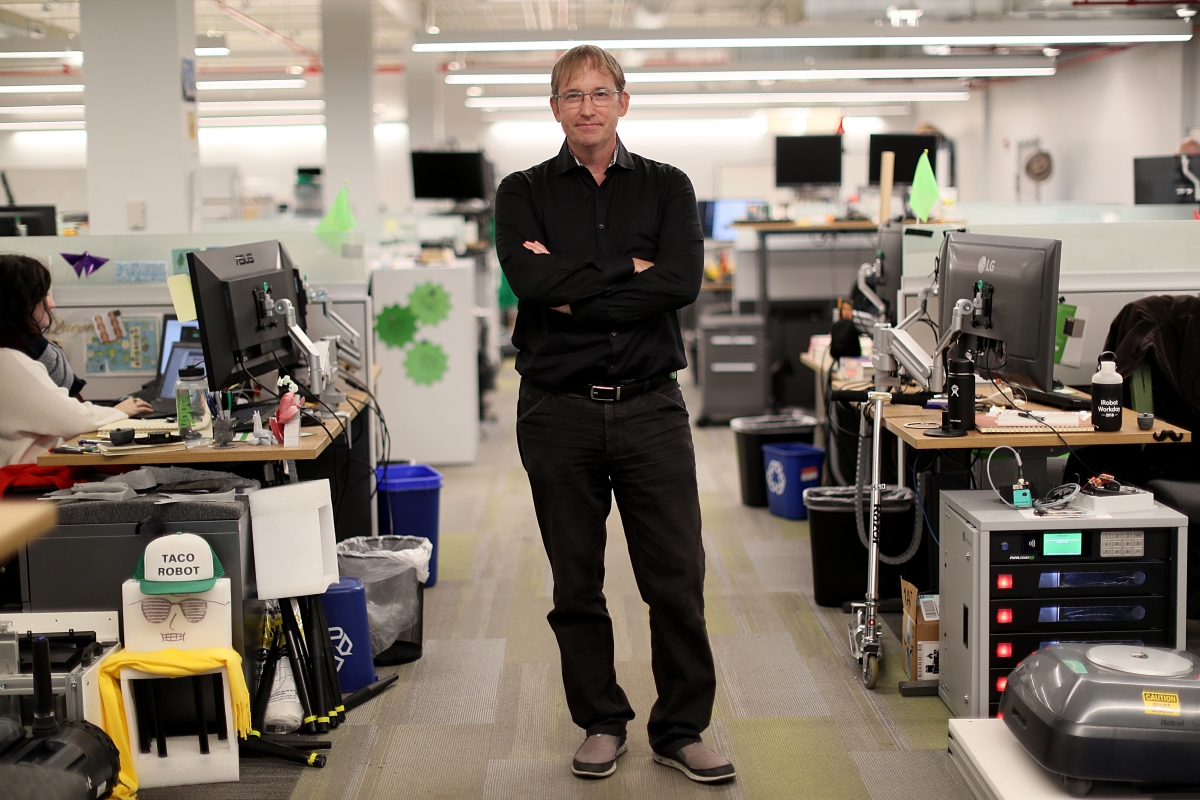 ロボット掃除機「ルンバ」を生み出した、コリン・アングル氏（Getty Images）