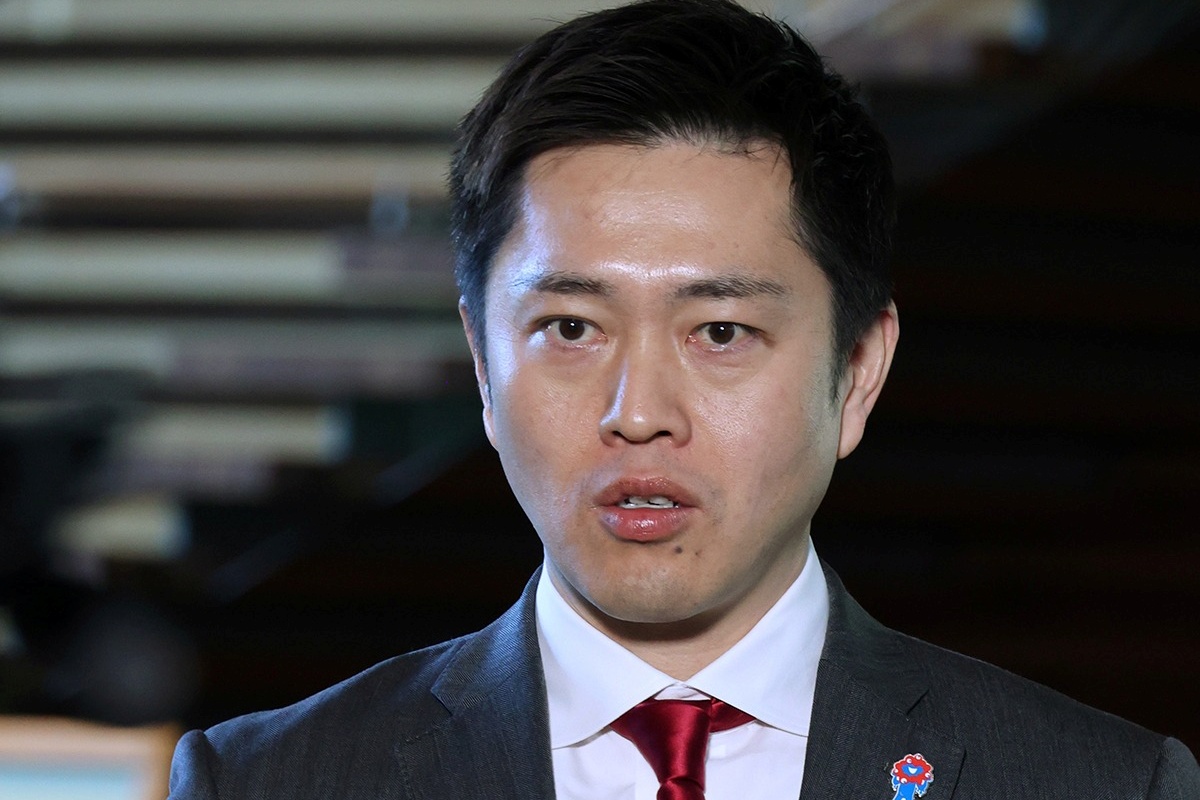 維新地方議員の“国保逃れ”のスキームとは（地方議員・元議員の6人を除名処分にすると発表した吉村洋文・日本維新の会代表／時事通信フォト）