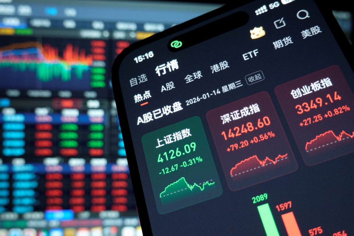 米国のベネズエラ攻撃を中国の株式市場はどう受け止めているのか（1月14日。Getty Images）