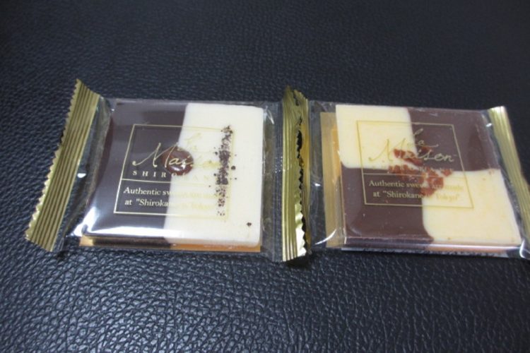 【写真】筆者が「自分へのご褒美」として買ったチョコ