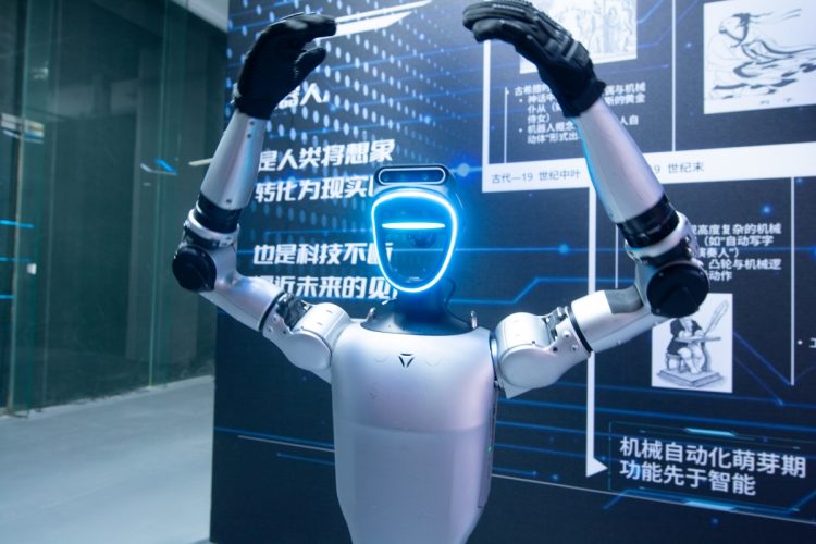 中国の人型ロボット産業の現在地とは（宇樹科技の人型ロボット。Getty Images）