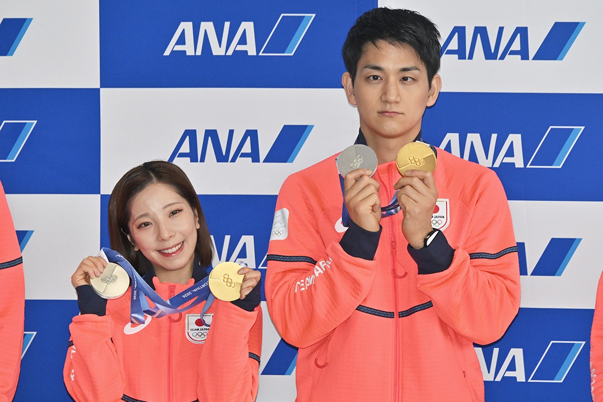 りくりゅうペアの「今後の報酬の上積み」はどれほどになるのか(時事通信フォト)