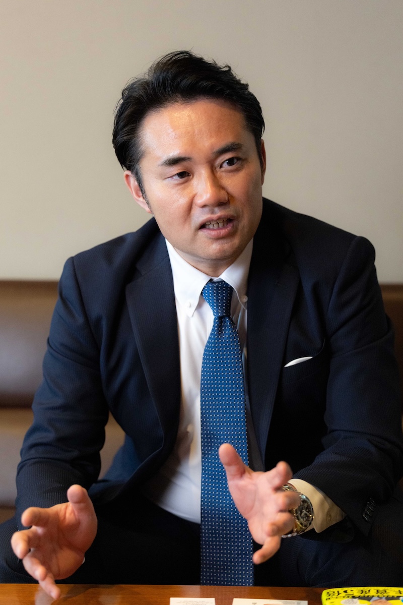 株式投資は「推し活」のように「企業を応援するもの」と語る（撮影：五十嵐美弥）